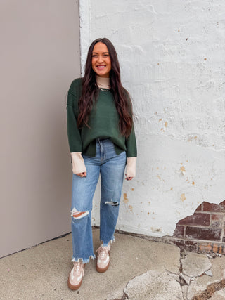 Stephanie Sweater-H. Green
