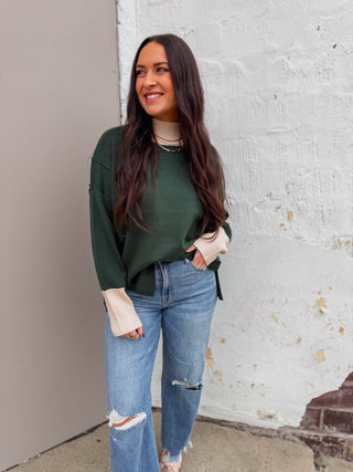 Stephanie Sweater-H. Green