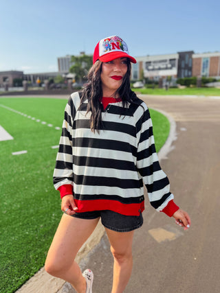 Reilly Striped Pullover