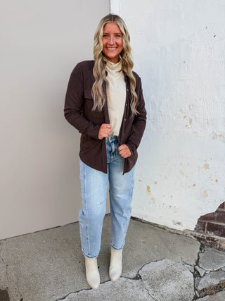 Cassian Shirt-Coffee Bean-Thread & Supply