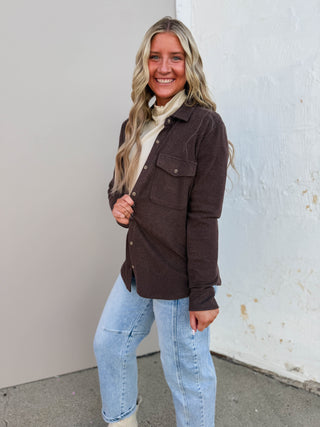 Cassian Shirt-Coffee Bean-Thread & Supply