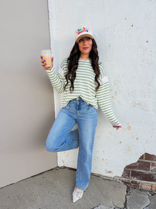 Lainey Striped Sweater