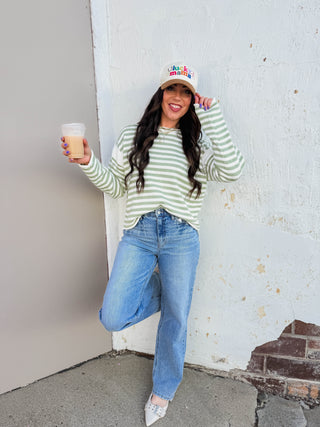 Lainey Striped Sweater