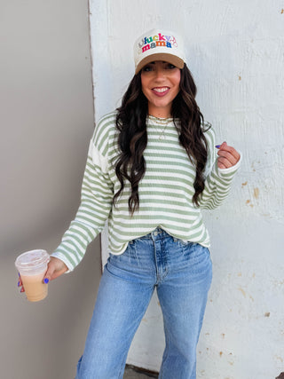 Lainey Striped Sweater