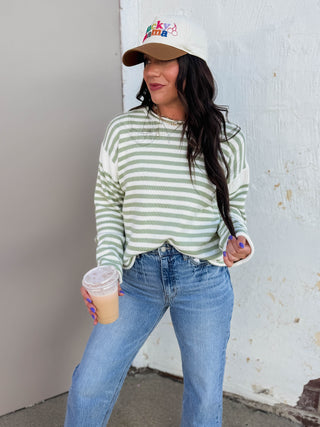 Lainey Striped Sweater