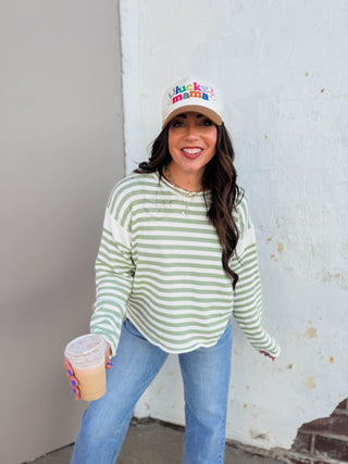 Lainey Striped Sweater