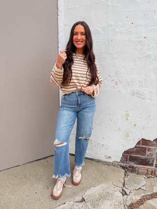 Graham Striped Sweater