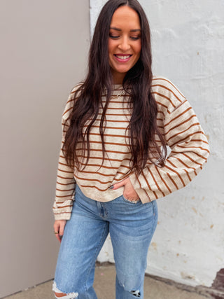 Graham Striped Sweater