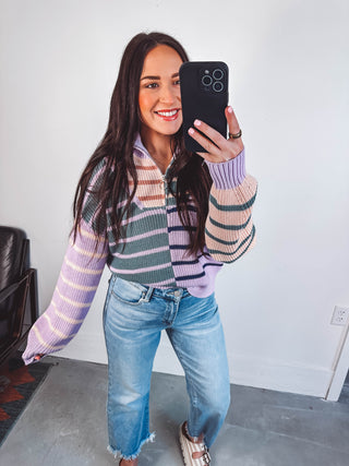 Sammy Color Block Sweater