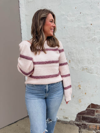 Brynn Striped Sweater