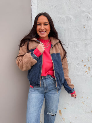 Danny Sherpa Denim Jacket