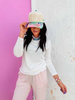 Perfect Layer Long Sleeve-Ivory