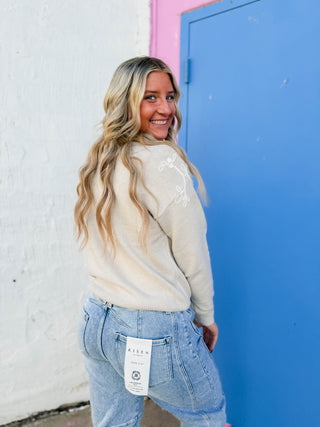 Rachel Sweater-Taupe