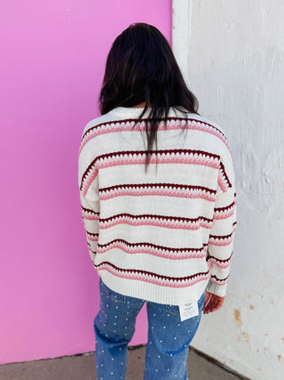 Gracyn Striped Sweater