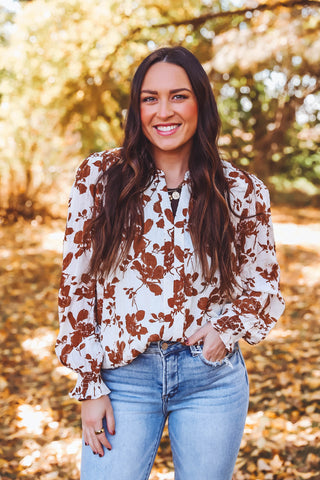 Shawna Floral Top