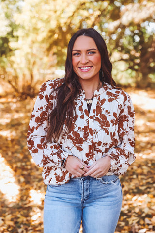 Shawna Floral Top