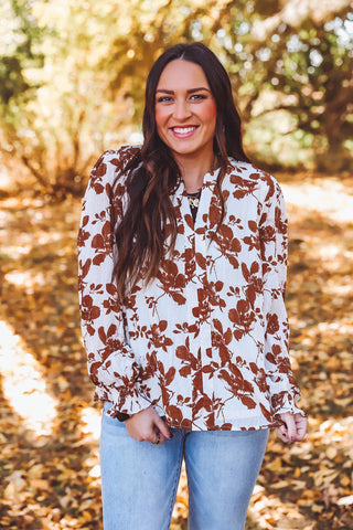 Shawna Floral Top