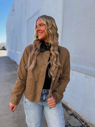 Zola Jacket-Toasted Coconut-Thread & Supply