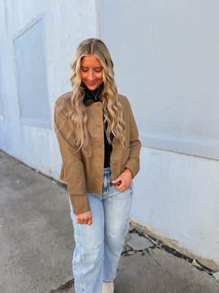 Zola Jacket-Toasted Coconut-Thread & Supply