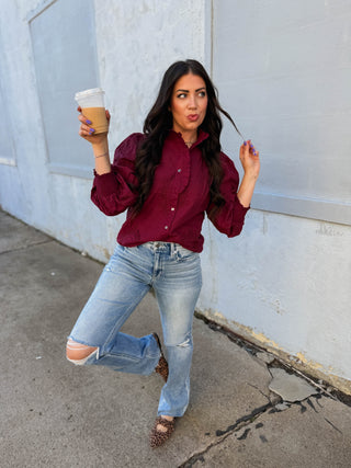 Valerie Embroidered Top