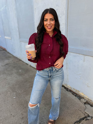 Valerie Embroidered Top