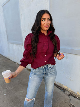 Valerie Embroidered Top