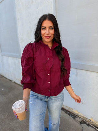 Valerie Embroidered Top