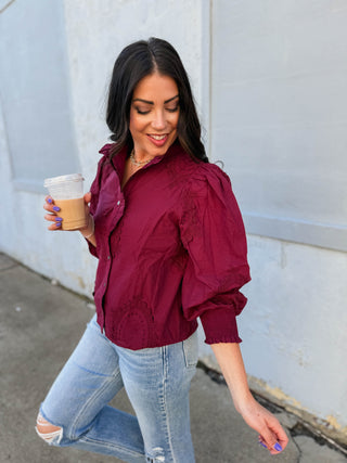 Valerie Embroidered Top