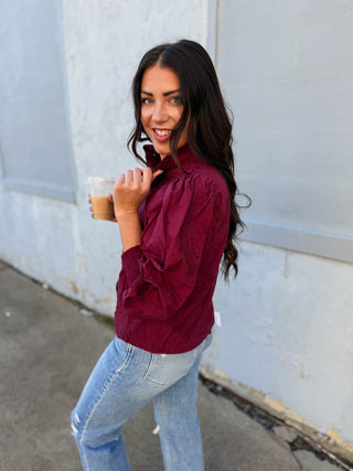 Valerie Embroidered Top