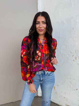Jemma Floral Top