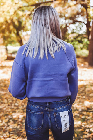 Olivia Sweater-Periwinkle