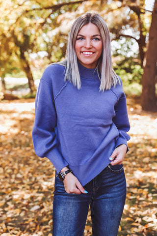 Olivia Sweater-Periwinkle