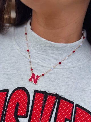Nebraska Huskers Logo Layering Necklace