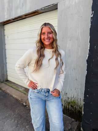 Louise Sweater-Oatmeal