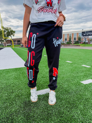 Go Big Red Icon Joggers