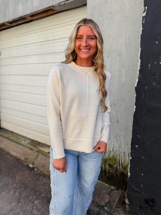 Louise Sweater-Oatmeal