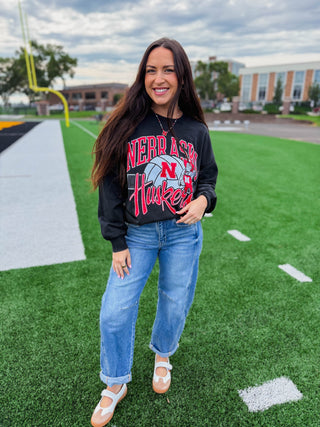 Nebraska All American Volleyball Crewneck