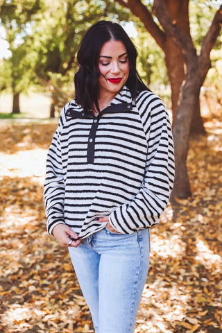 Chase Striped Pullover