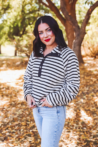 Chase Striped Pullover