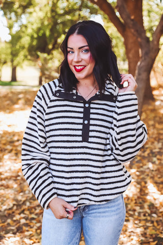 Chase Striped Pullover