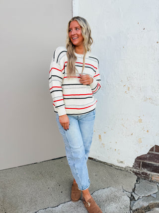 Hayden Striped Sweater