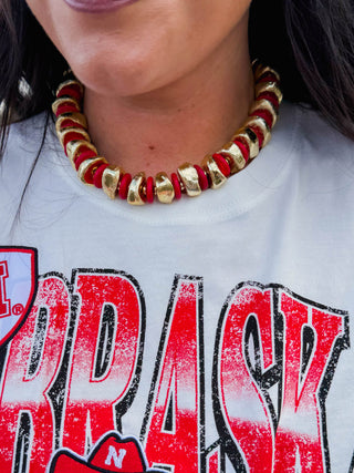 Golden Grove Necklace Set
