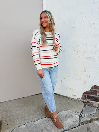 Hayden Striped Sweater
