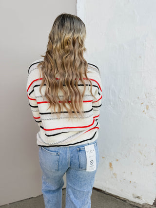 Hayden Striped Sweater