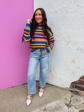 Leo Striped Sweater