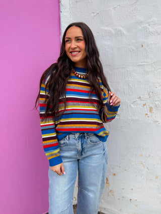Leo Striped Sweater