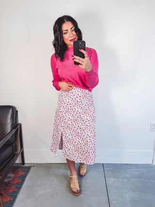 Sadie Floral Midi Skirt