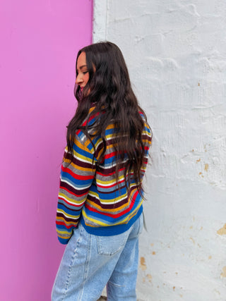 Leo Striped Sweater