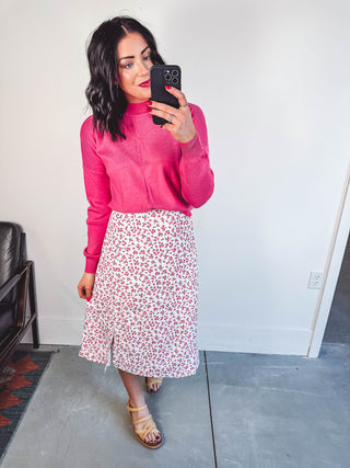 Sadie Floral Midi Skirt