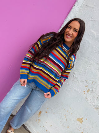 Leo Striped Sweater
